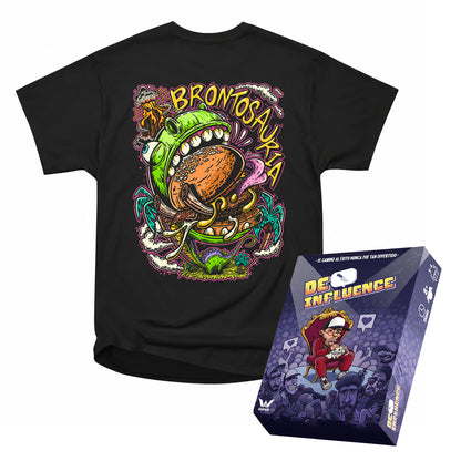 Camiseta BRONTOSAURIA + Juego De Influence